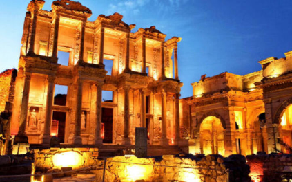 GECE IŞIKLAR ALTINDA EFES MERYEMANA ŞİRİNCE GECE TURU